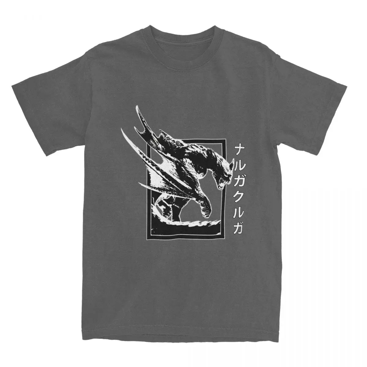 Dark Grey Nargacuga T-Shirt – Monster Hunter World