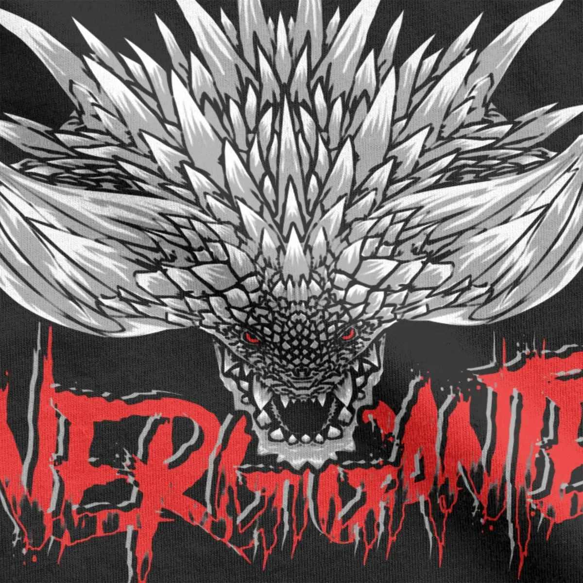 Monster Hunter World Nergigante T-Shirt – Red