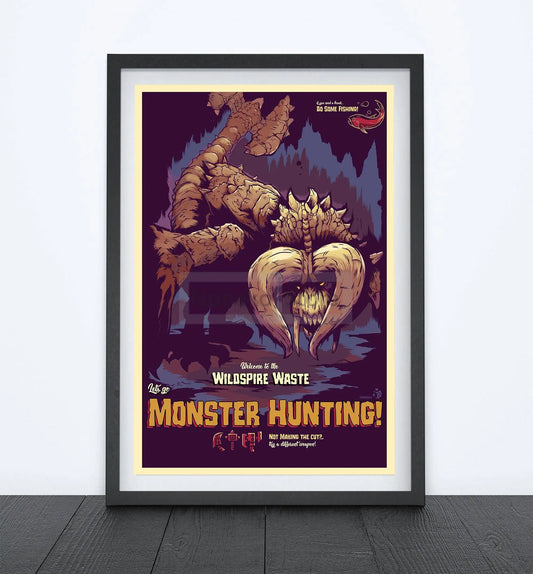 Monster Hunter: Wilds Wildspire Waste Poster