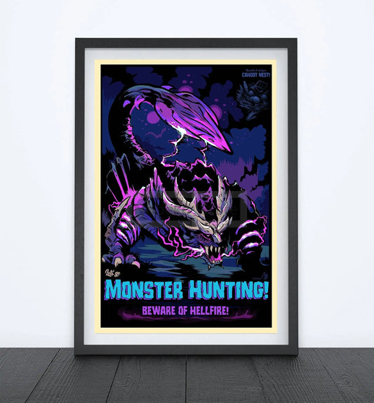 Monster Hunter: Wilds Hellfire Poster