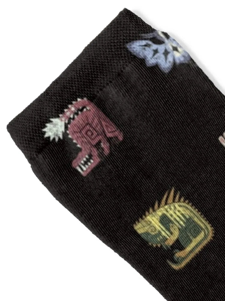 Monster Hunter World Black Socks – Ultimate Hunter's