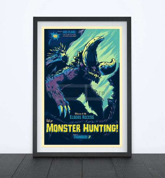 Monster Hunter: Wilds Elders' Recess Poster