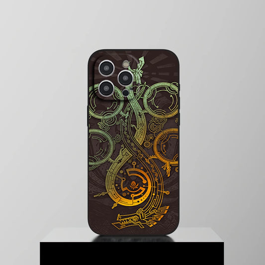 Monster Hunter Themed Iphone Case - Intricate Mechanical