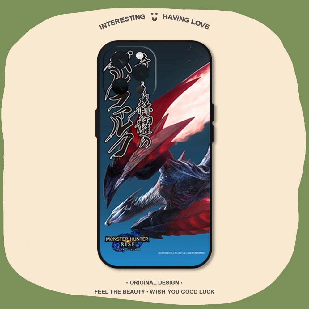 Monster Hunter Rise iPhone Case – Malzeno Edition