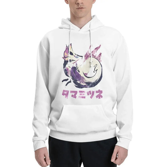 Tigrex Tamamitsune White Hoodie – Monster Hunter Edition