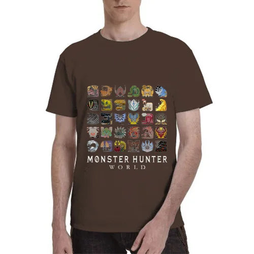 Monster Hunter World Brown T-shirt