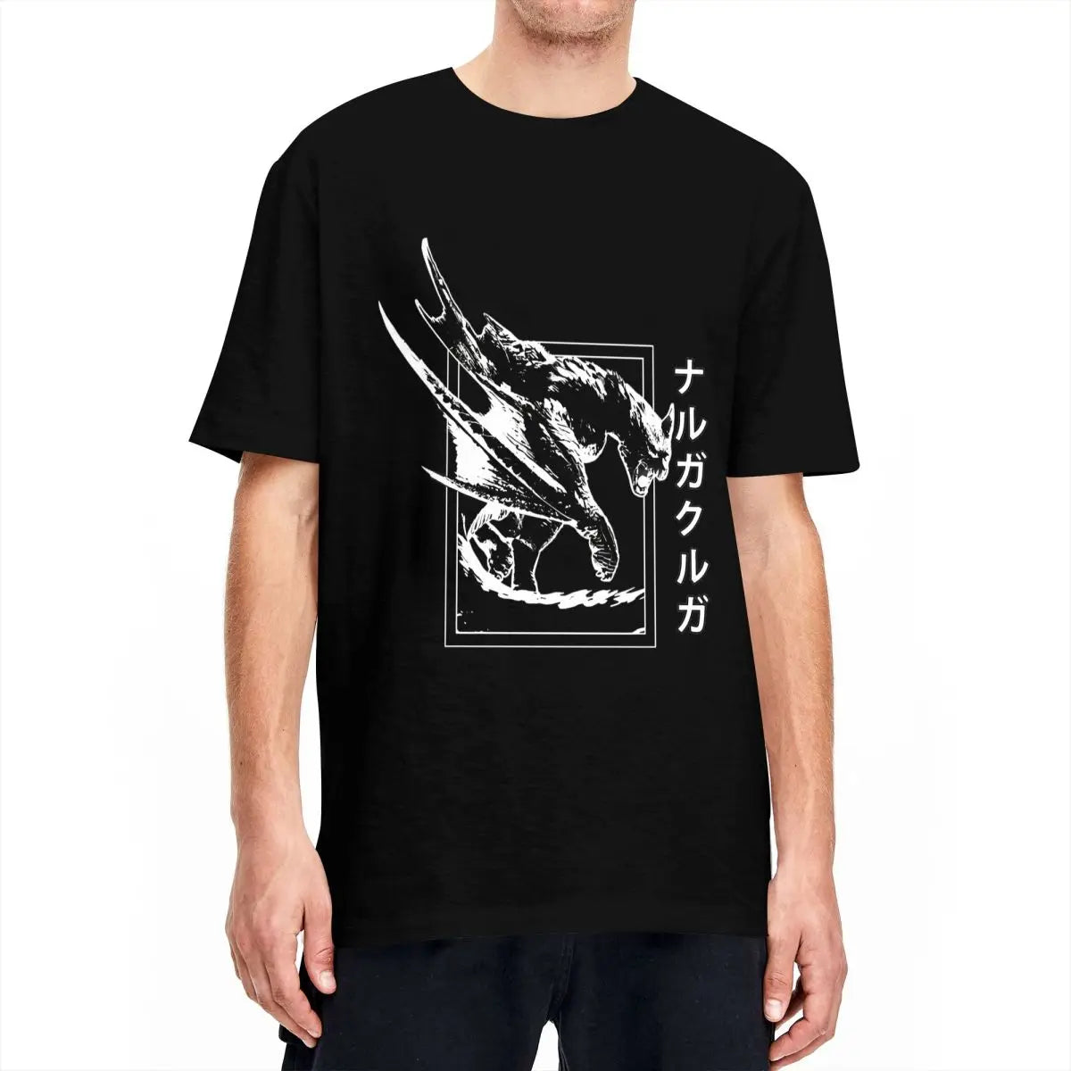 White Nargacuga T-Shirt – Monster Hunter World