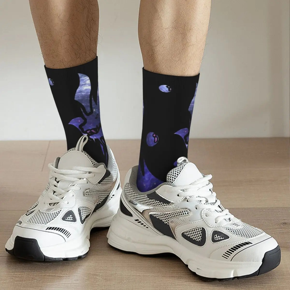 Celestial Nergigante Socks - Blue & Black Monster Hunter