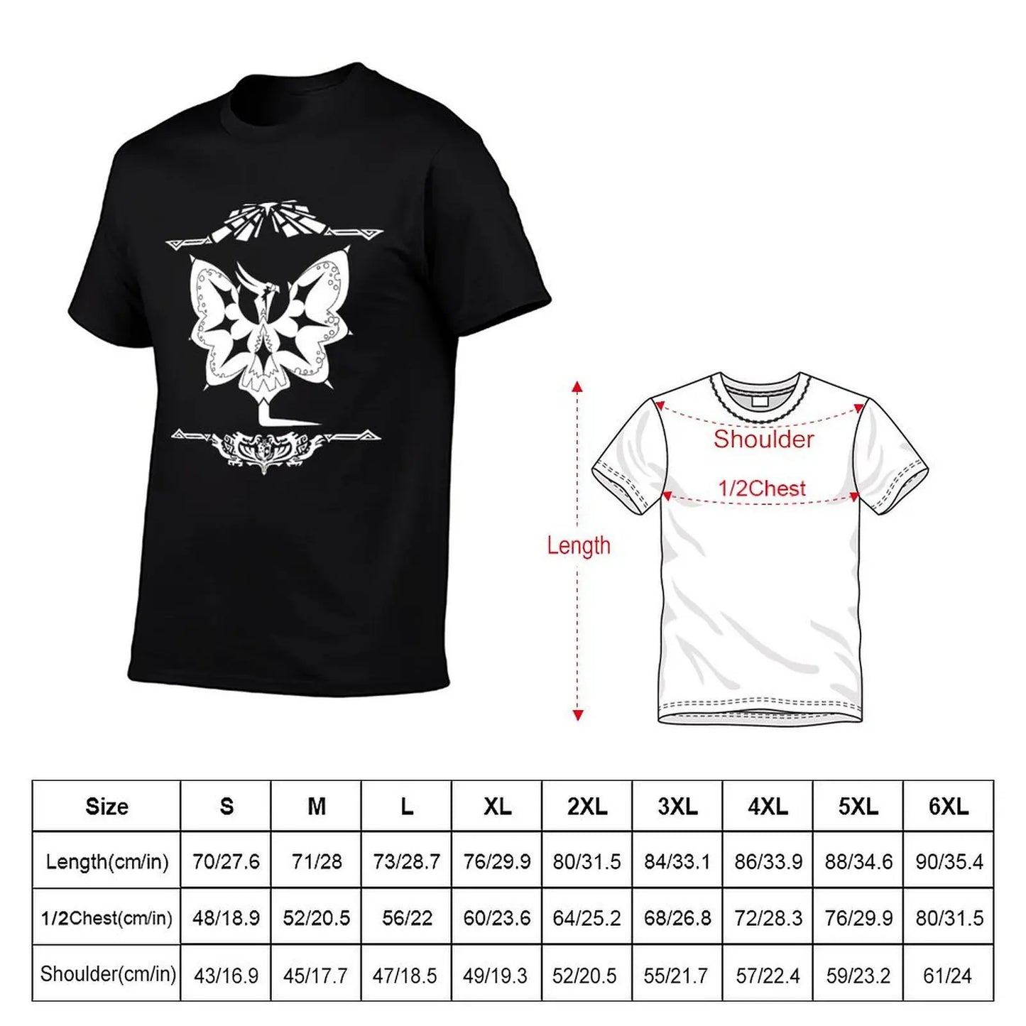 Dark Gray Legiana Monster Hunter World T-Shirt