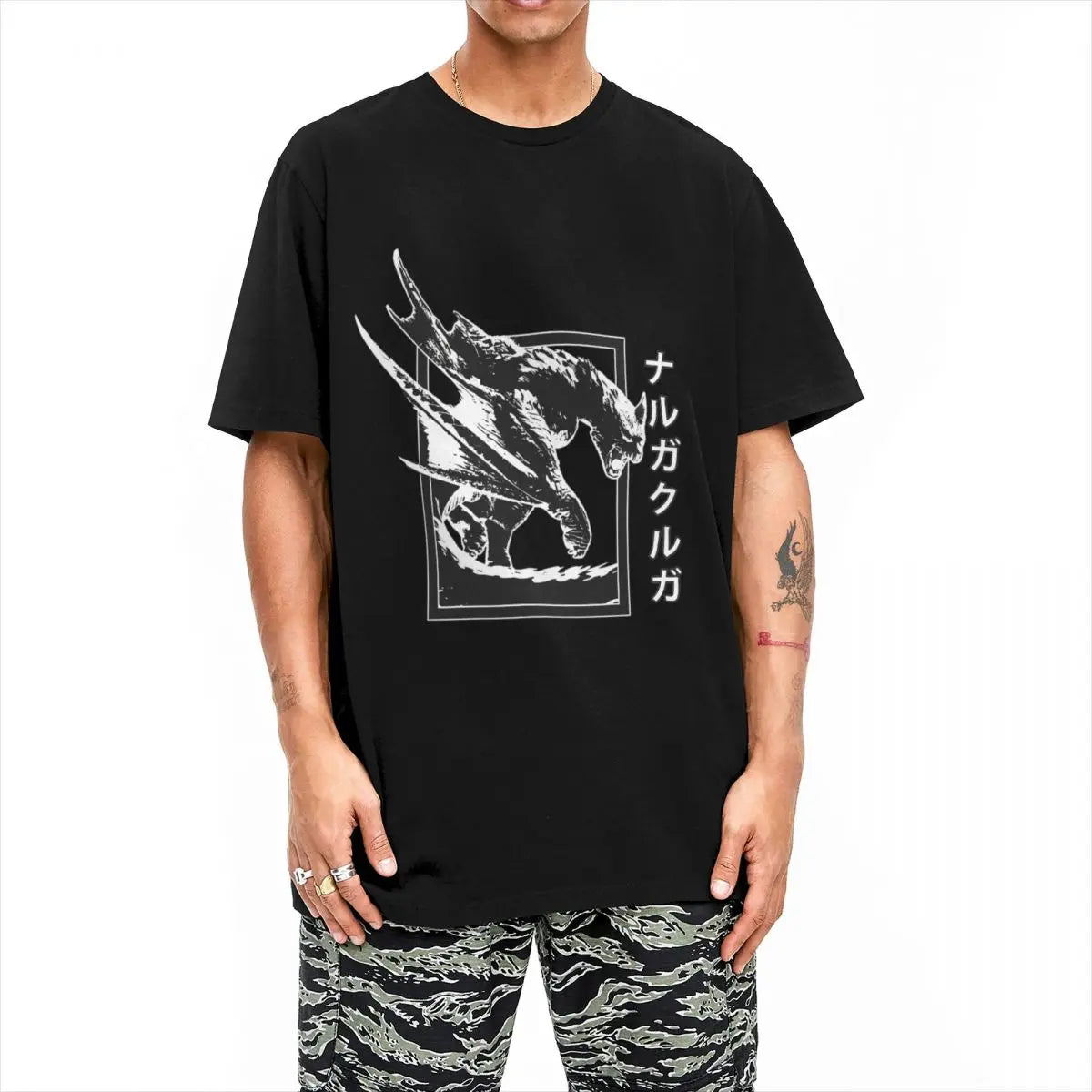 Red Nargacuga T-Shirt – Monster Hunter World