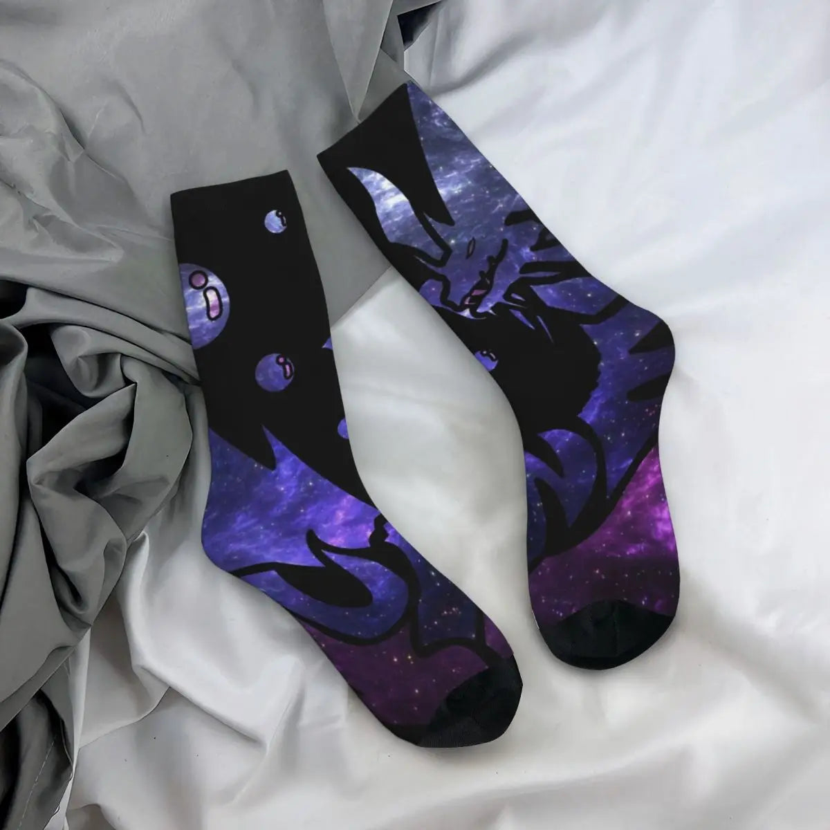 Celestial Nergigante Socks - Blue & Black Monster Hunter