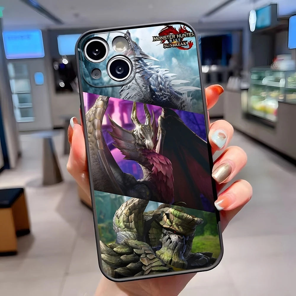 Monster Hunter Rise: Sunbreak iPhone Case – Iconic Elder Dragons Edition