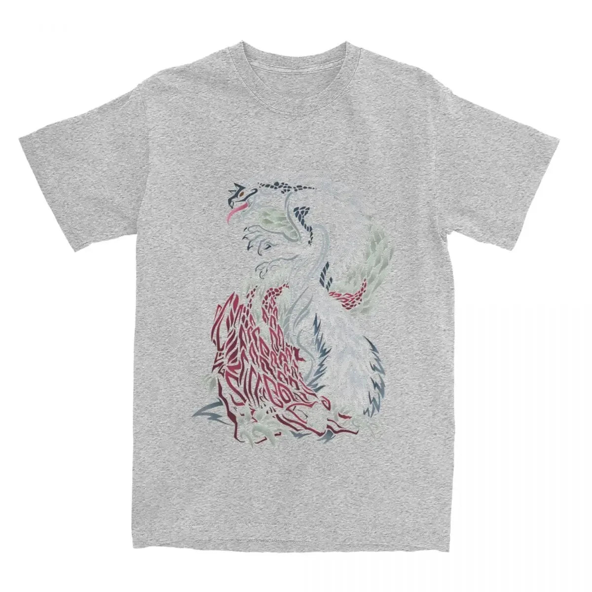 Monster Hunter World Tobi-Kadachi & Odogaron T-Shirt – Gray