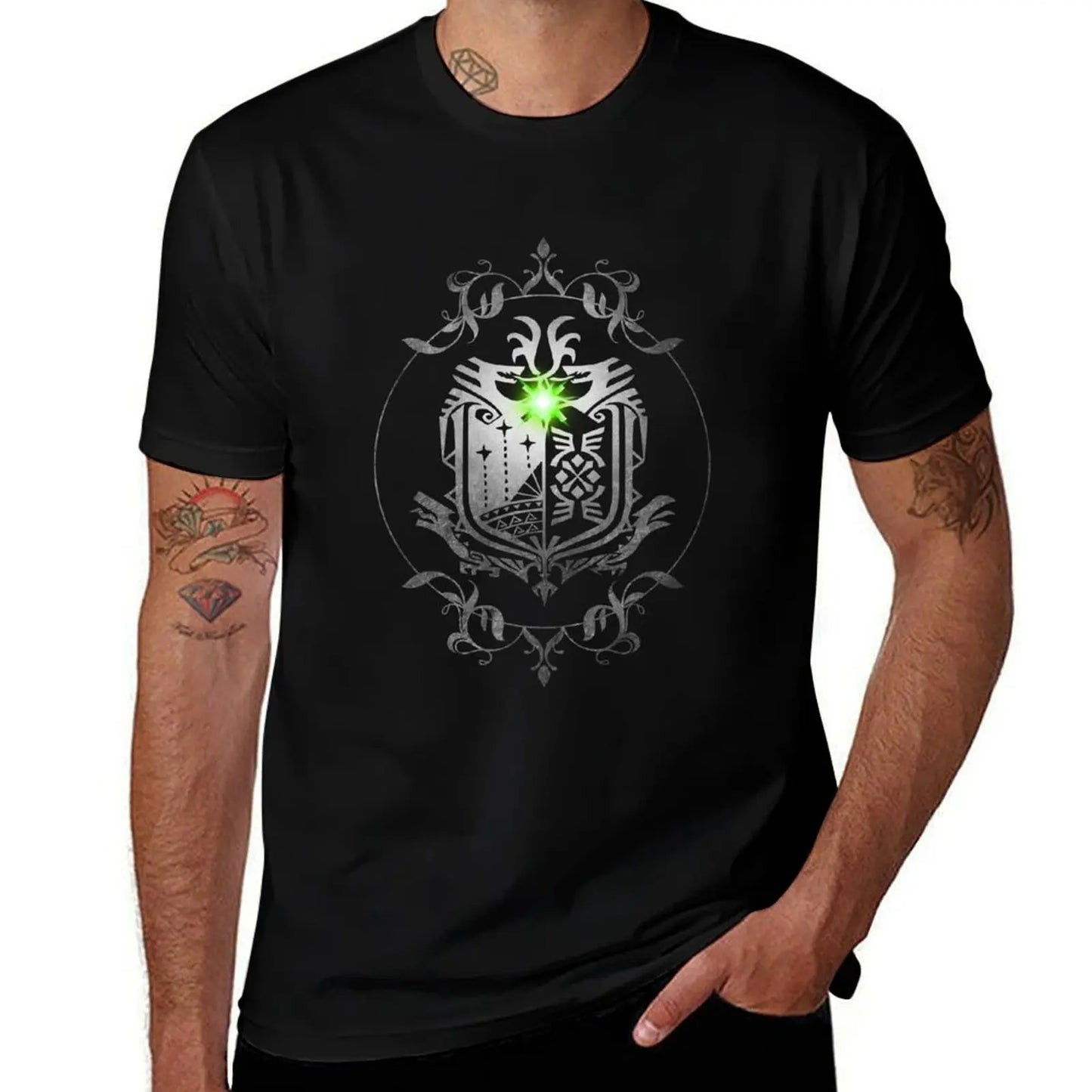 Monster Hunter World Black T-Shirt