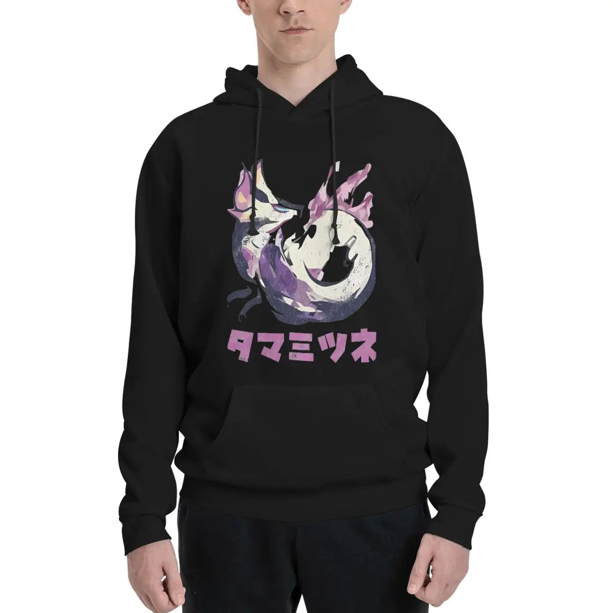 Tigrex Tamamitsune Black Hoodie – Monster Hunter Edition