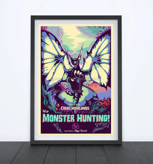 Monster Hunter: Wilds Coral Highlands Poster