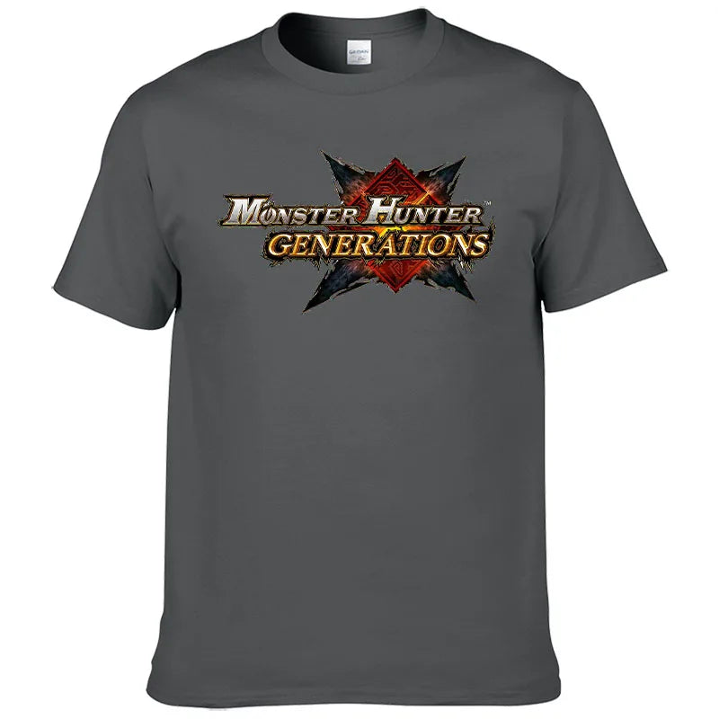 Monster Hunter Generations T-Shirt – Dark Gray