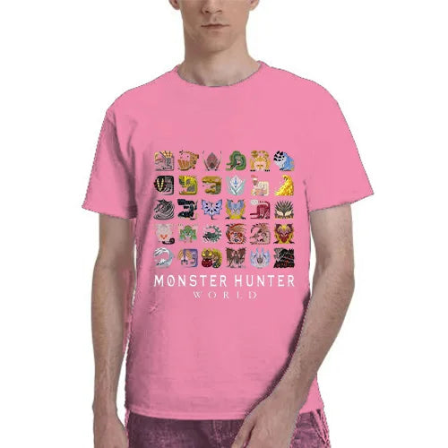 Monster Hunter World Fuchsia Pink T-shirt