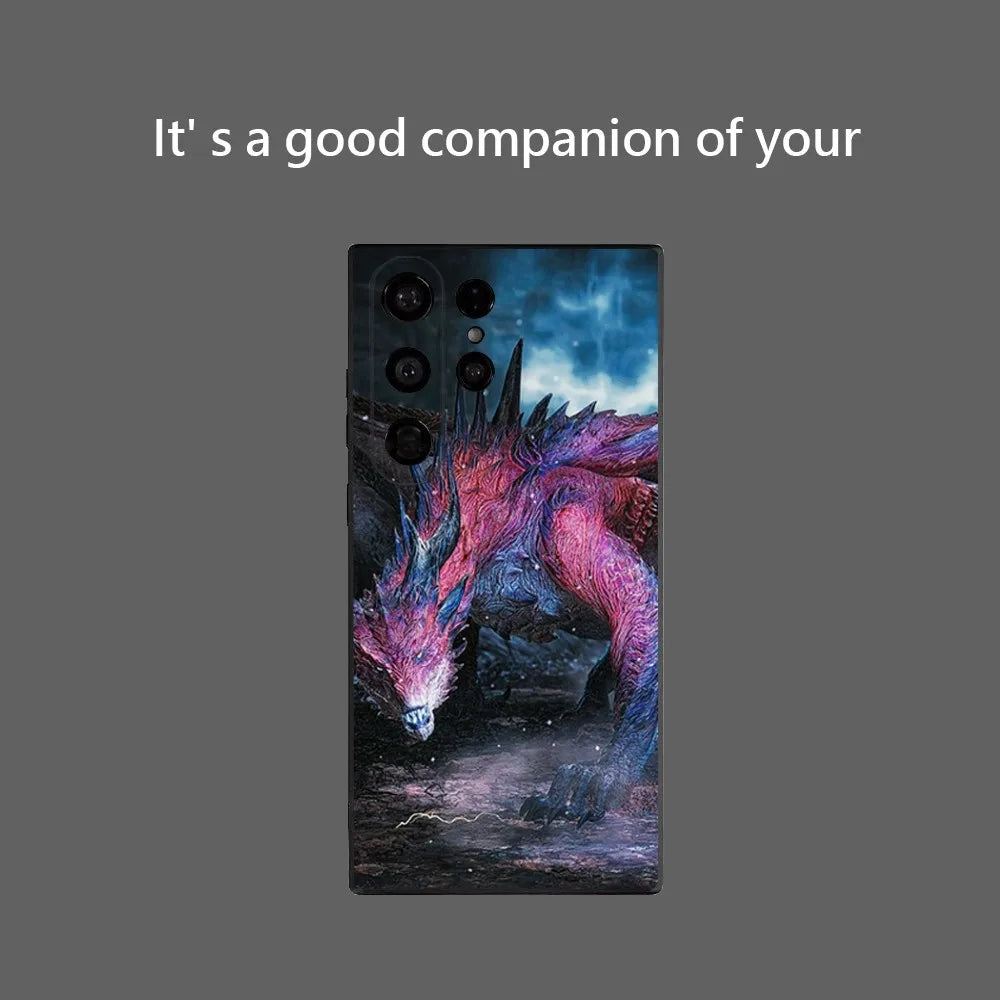 Monster Hunter Wilds Stygian Zinogre Samsung Phone Case