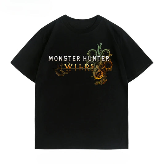 Monster Hunter Wilds Black T-Shirt