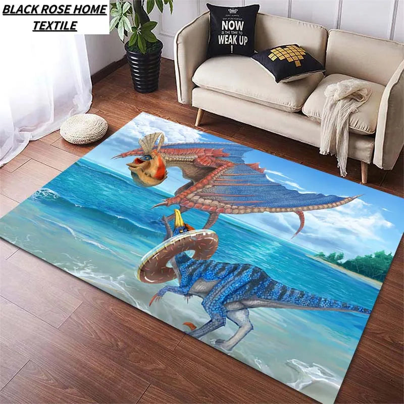 Monster Hunter Tropical Floor Mat – Beach Adventure