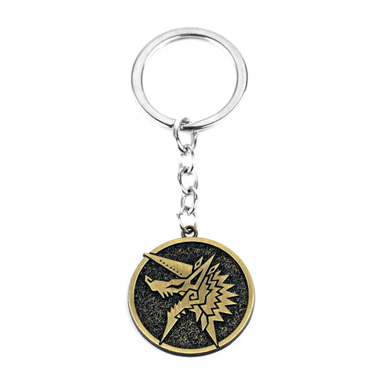 Monster Hunter Keychain - Zinogre Emblem