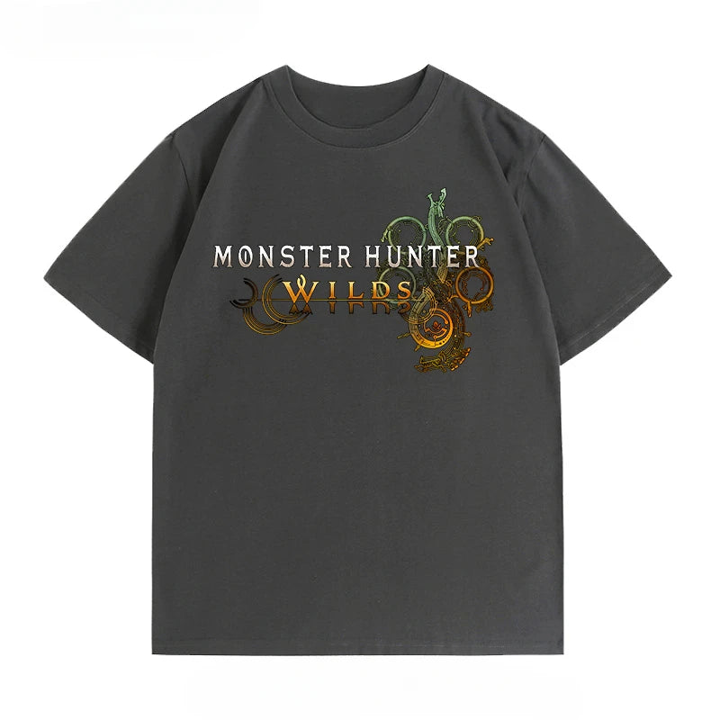 Monster Hunter Wilds Dark Grey T-Shirt