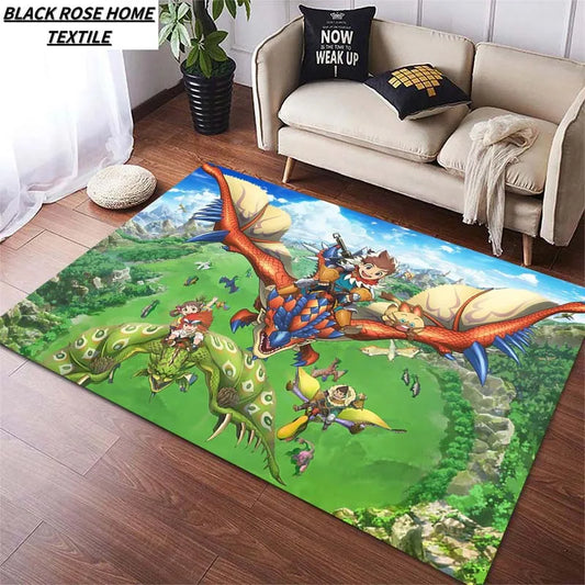 Monster Hunter Stories Floor Mat