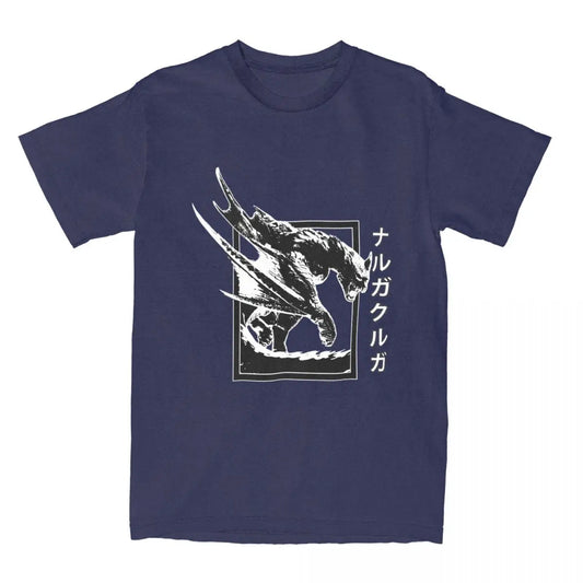 Navy Blue Nargacuga T-Shirt – Monster Hunter World