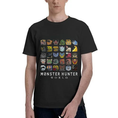 Monster Hunter World Black T-shirt