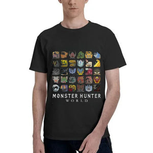 Monster Hunter World Black T-shirt