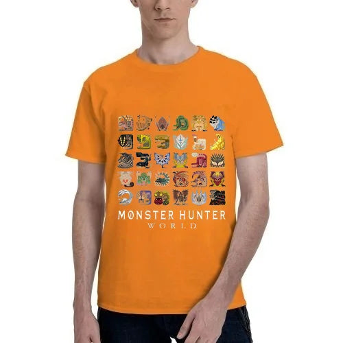 Monster Hunter World Orange T-shirt